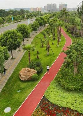 綿陽城區添新景！7萬余平方米景觀大道亮相，市民休閑再添好去處